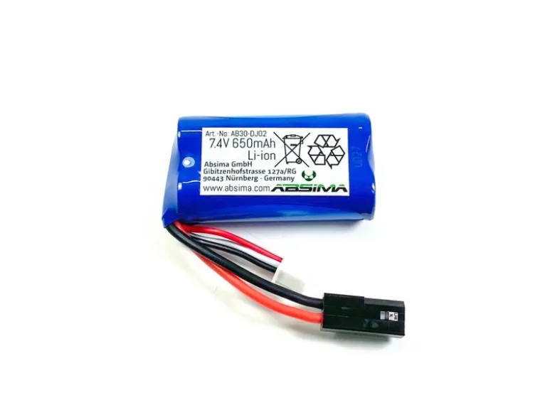 Absima AB30-DJ027.4V 650mAh Li-Ion Akku für 1:16 First Step Performance Cars