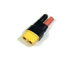 Absima 3040059Adapter 4mm Goldkontaktsteckern (M) auf XT60 (W) kompakt