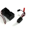 Absima 2300002Batteriebox mit Schalter f. Mignonzellen
