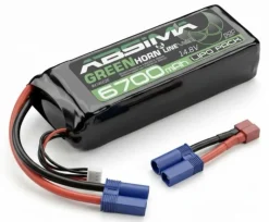 Absima 4140026Greenhorn LiPo Akku 4S/14,8V 50C 6700mAh SC (EC5/T-Stecker)