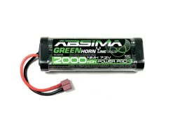 Absima 4100006Greenhorn Vol.2 NiMH-Akku 7.2V 2000mAh 10C (T-Plug)