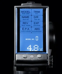 Absima 20000023 - Kanal Display Fernsteuerung 'CR3P' 2,4 GHz inkl. R3WP