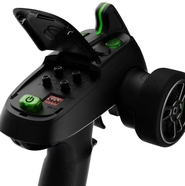 Absima 20000144-Kanal Wheel Fernsteuerung 'CR4S-EVO' 2.4GHz + Empfänger