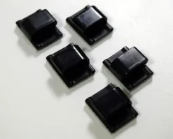 Absima 2320086Kunststoffclip für Kabel, 5 Stück, schwarz
