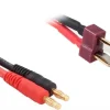 Absima 3040035Ladekabel 4mm Goldkontaktstecker - T-Plug 150mm