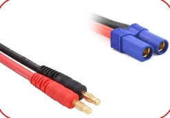 Absima 3040032Ladekabel 4mm Goldkontaktstecker - EC5 150mm