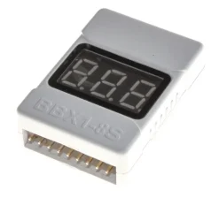 Absima 4160002LiPo Volt Checker and Alarm im Gehäuse für 1-8s, einstellbar