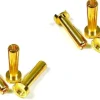 Absima 30400164mm Goldkontaktstecker, 6 Stück