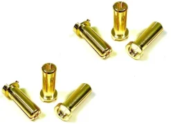 Absima 30400175mm Goldkontaktstecker, 6 Stück