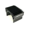 Absima 2310030Motorkühlkörper Aluminium, schwarz, 1:10