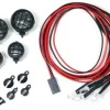 Absima 2320051Nebelscheinwerfer Set Rund inkl. LED's 1:10 (4)
