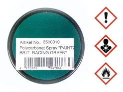Absima 3500010PAINTZ Brit Racing grün 150ml Polycarbonat Spray Lexanfarbe