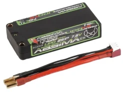 Absima 4150028Shorty LiPo Akku 2S 7,4V 140C 4400mAh 5mm Buchse auch als 'High Voltage' mit 7,6V verwendbar