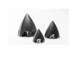 aero-naut 725815Aluminium-Kunststoff Spinner 45mm, Carbon-Optik