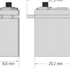 aero-naut 700370AN-8-HBA Micro Servo 3,7g