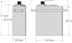 aero-naut 700371AN-8-MGBBD Digital Servo 1,9 kg/cm bei 6V