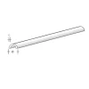 aero-naut 772855ASA Halbrundrohr 6,0 x 4,0 x 1000mm Plastikprofil