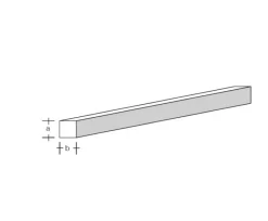 aero-naut 772705ASA Vierkantstab 3,0 x 3,0 x 1000mm Plastikprofil