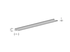 aero-naut 772883ASA Winkel-Profil 10,0 x 10,0 x 1000mm Plastikprofil
