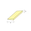 aero-naut 754546Balsa-Endleiste für symmetrische Profile 8x35 / 1000 mm
