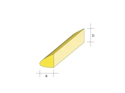 aero-naut 754101Balsa-Nasenleiste 8x10 / 1000mm