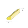 aero-naut 754002Balsa-Nasenleiste 10x14 / 1000mm - 1 Falz