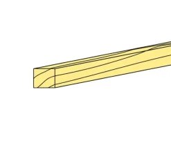 aero-naut 753544BALSA Vierkant-Holzleiste 5x15 / 1000mm