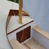 aero-naut 301300Bullseye Segelboot 1:5 Bausatz mit Fertigrumpf