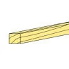aero-naut 755521Kiefernleiste 2x2x1000 mm / 2,0 x 2,0 mm - Länge 1m