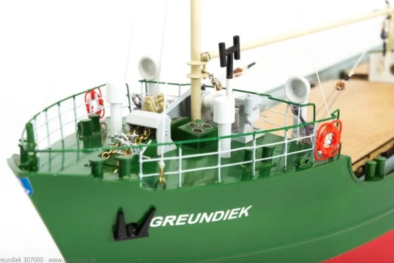 aero-naut 307000MS Greundiek Küstenmotorschiff Bausatz 1:50