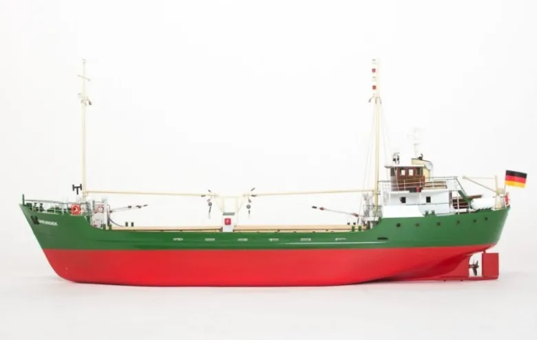 aero-naut 307000MS Greundiek Küstenmotorschiff Bausatz 1:50
