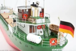 aero-naut 307000MS Greundiek Küstenmotorschiff Bausatz 1:50