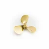 aero-naut 716602Schiffsschraube Messing 3-Blatt 30mm M4 rechts