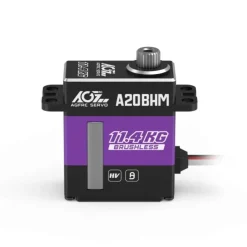 AGF-RC A20BHMA20BHM 12mm Brushless Mini Servo Stahlgetriebe 11,4kg