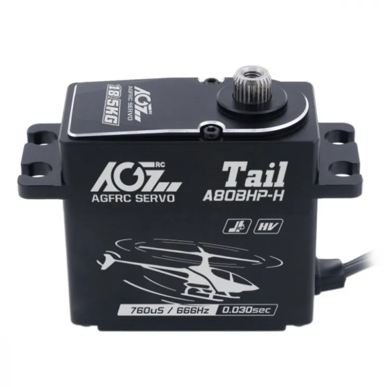 AGF-RC A80BHP-HA80BHP-H Vollmetall Brushless Heckservo 0,030sek/18,5kg-8.4V