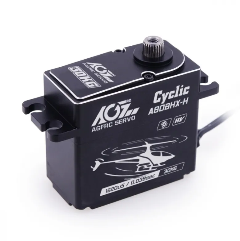 AGF-RC A80BHX-HA80BHX-H Brushless Taumelscheibenservo 0,038Sek/30kg-8.4V