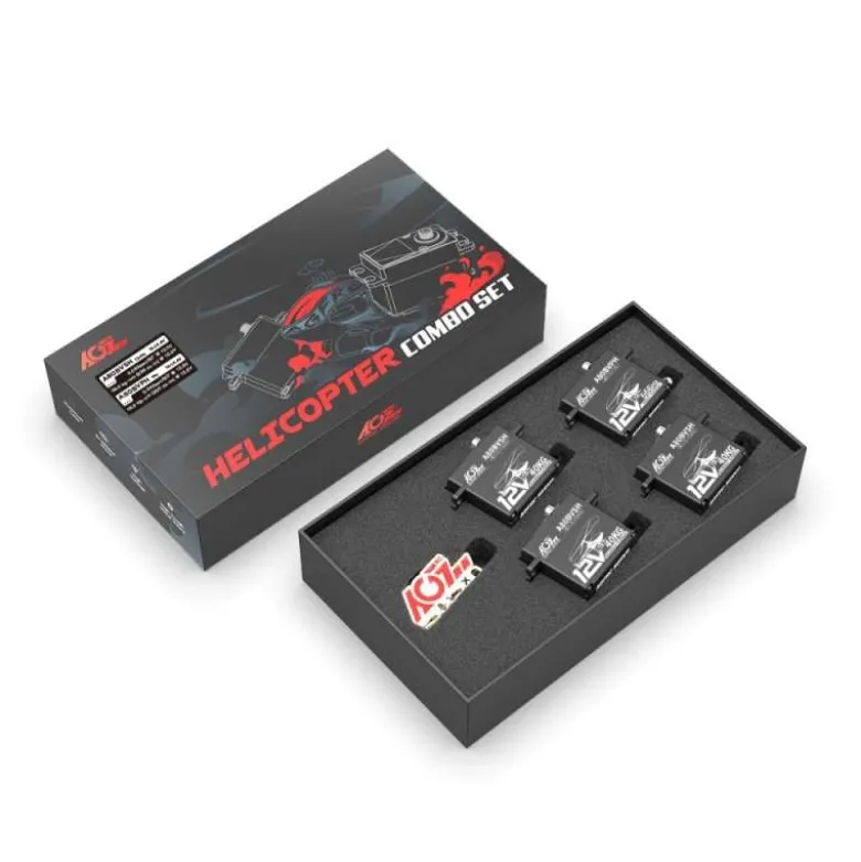 AGF-RC A8012VHeliComboAGF-RC A80 12V Heli Combo (3x A80BVSH, 1x A80BVPH)