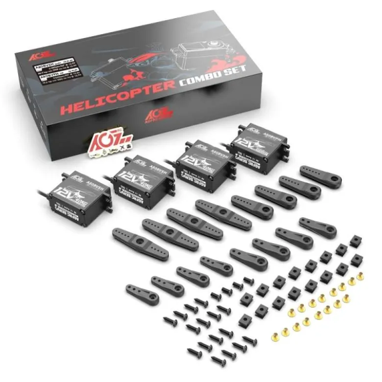 AGF-RC A8012VHeliComboAGF-RC A80 12V Heli Combo (3x A80BVSH, 1x A80BVPH)