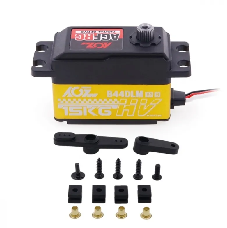 AGF-RC B44DLMV2B44DLM V2 Low Profile HV Servo - 15kg bei 8,4V 0,17sec/60°