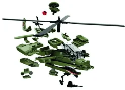 Airfix J6004QUICKBUILD Apache Plastikbausatz ohne Kleben