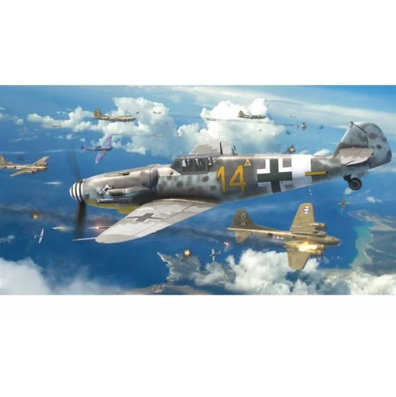 Airfix 3129038663Messerschmitt Bf109G-5/G-6, Bausatz in 1:24