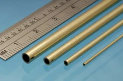 Albion Alloys SFT1Slide Fit Messing Pack rund 0.4, 0.6, 0.8 & 1.0 mm (4)