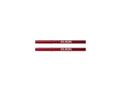 Align H11007100 Hauptrotorwelle Aluminium rot