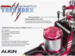 Align RH50E20XT-REX 500X Dominator Super Combo (DS530M/DS535M)