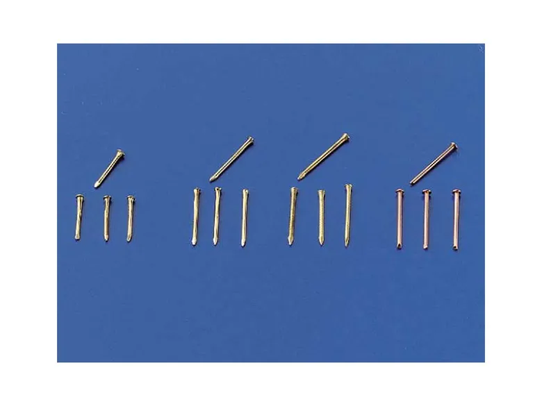 Amati 473842Messingnägel für Nagelhalter 0,5x10mm (150 St.)