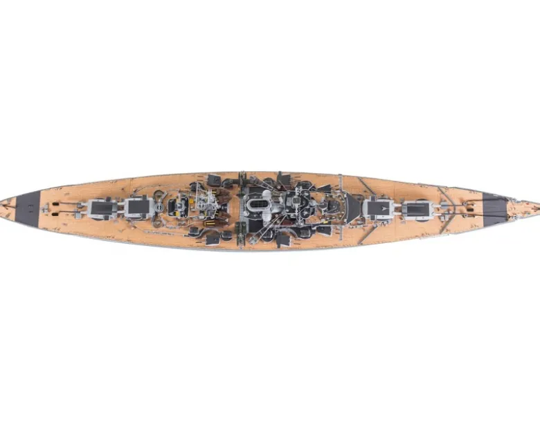 Amati 25076Schlachtschiff Bismarck 1:200 Standmodell Bausatz