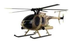 AMEWI 25336AFX MD500E brushless 4-Kanal 325mm Helikopter 6G RTF braun