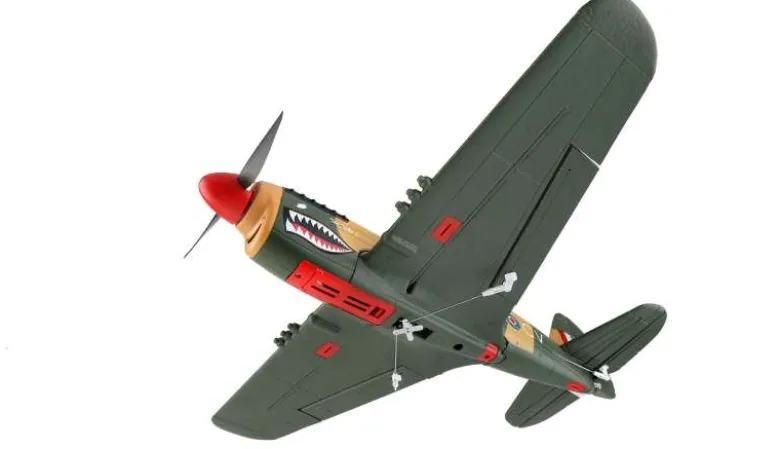 AMEWI 24110AMXFlight P40 Fighter 384mm 4-Kanal 3D/6G, 2.4GHz RTF