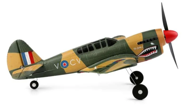 AMEWI 24110AMXFlight P40 Fighter 384mm 4-Kanal 3D/6G, 2.4GHz RTF