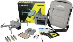 AMEWI 25364AMXFlight X4KGPS Brushless-Drohne mit 3D-Gimbal & 4K Kamera inkl. 2 Akkus